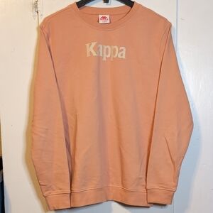 Kappa Peach Logo sweater mens XL